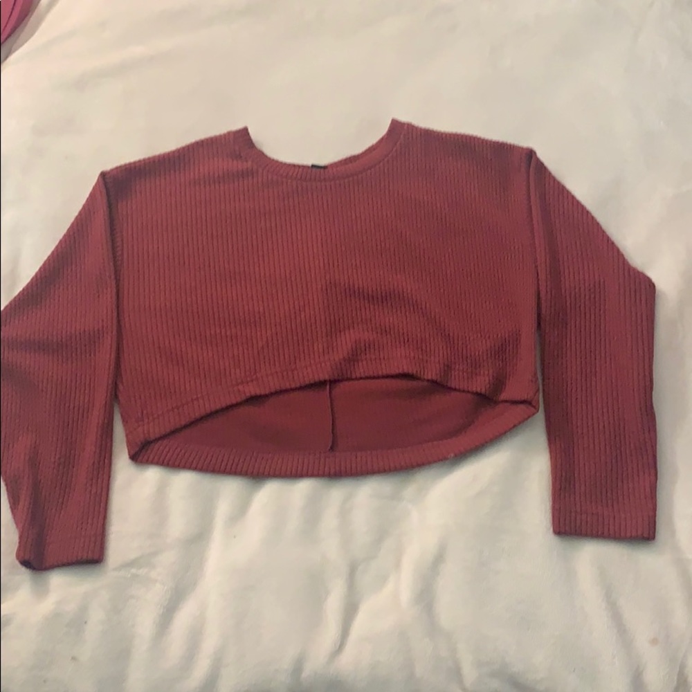 Forever 21 Long sleeve crop top